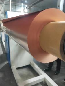 China Electrodeposited Thin Copper Foil Double Shiny Good Oxidation Resistance wholesale
