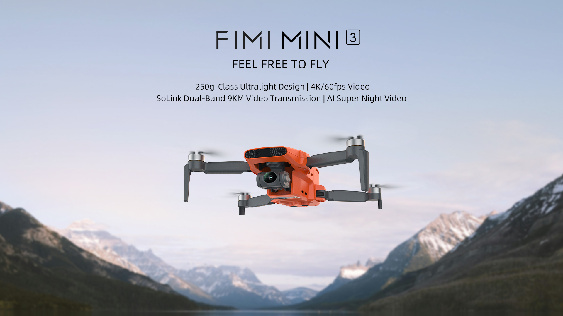 Red 2024 Fimi Mini 3 Rc Drone 250g 4k 60fps 3 Gimbal Camera Drone Brushless Motor 9km Long Distance Professional Drone Toys Kids