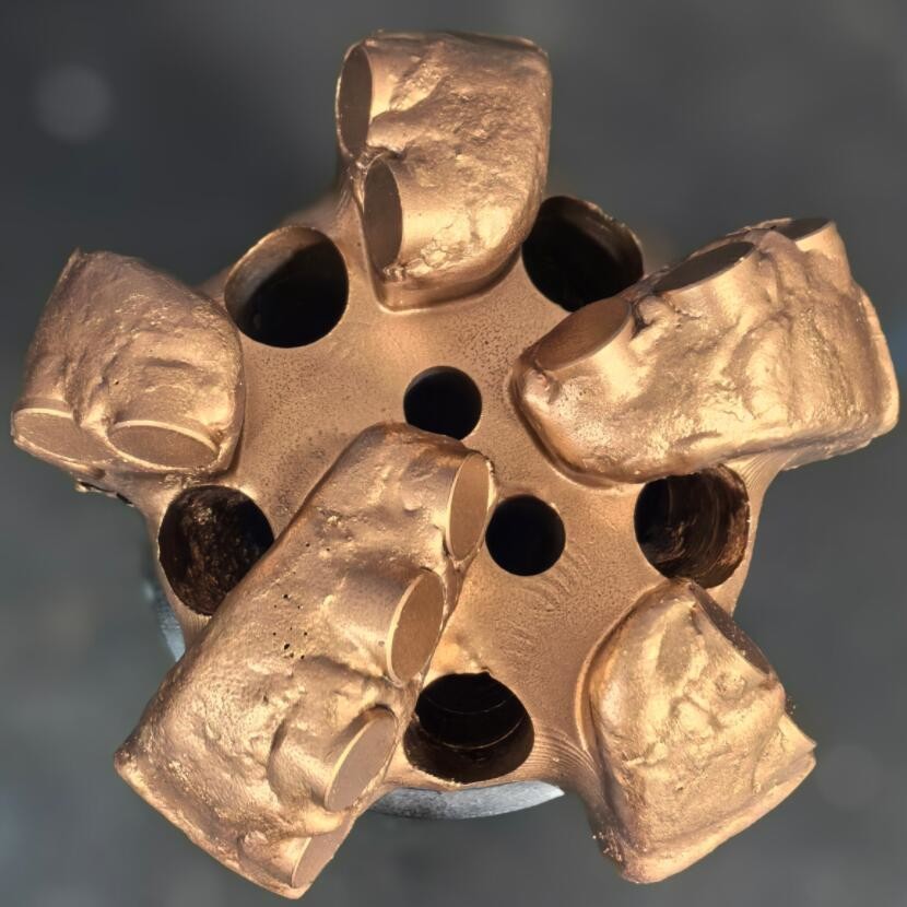 5 Wing Water Well Drilling Polycrystalline Diamond Bit In Soft Formations 295mm