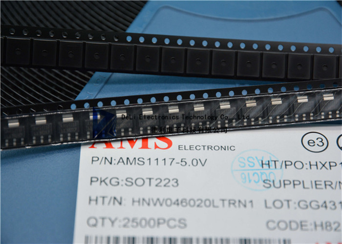 Ams1117 5.0 V Power Management IC , 1A Low Dropout Voltage Regulator TO - 252