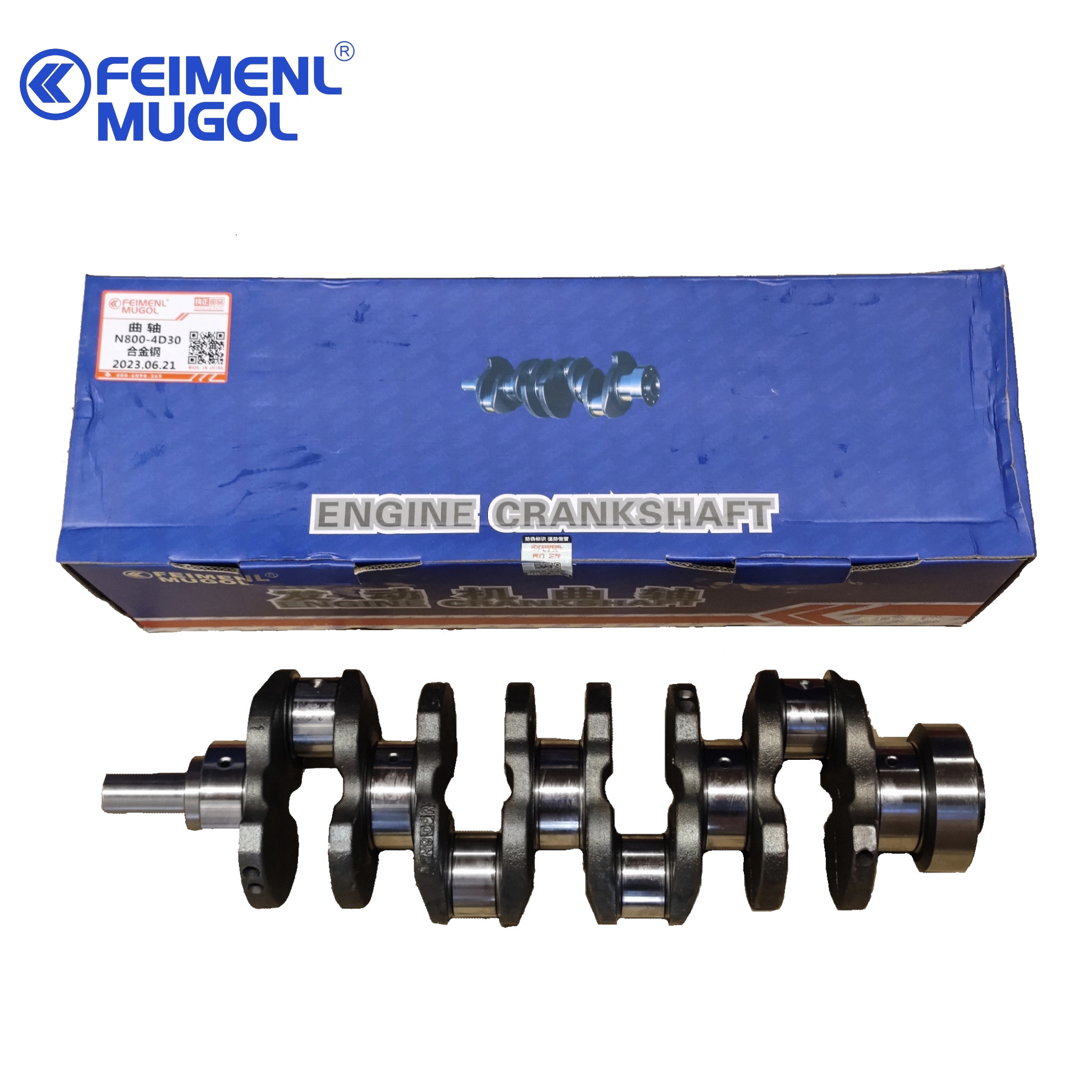 493ZLQ3 Crankshaft JMC1040 Light Truck Parts 1005011TAR Diesel Engine Spare Nkr Truck Parts