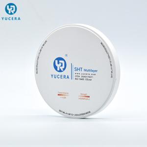China 900MPA 1500 ℃ White Zirconium Blocks For Porcelain Tooth wholesale