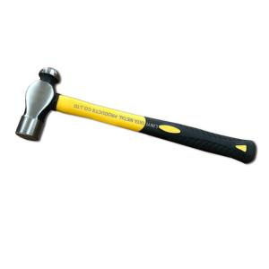 China Ball peen hammer with fiberglass handle wholesale