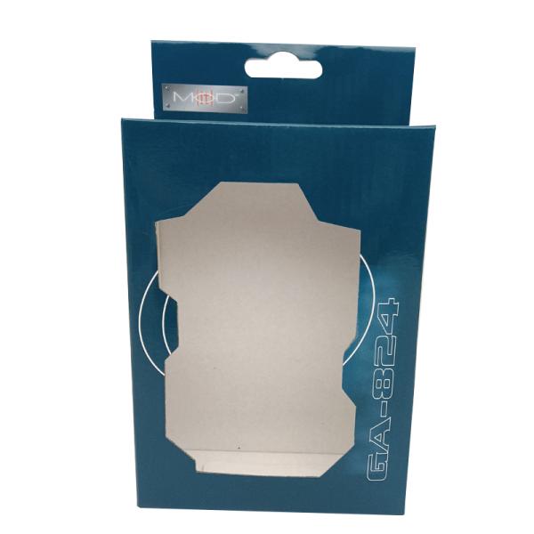 Transparent Window Tiny Girl Doll Toys Packaging Box Custom Size Printing Paper Box With Handle