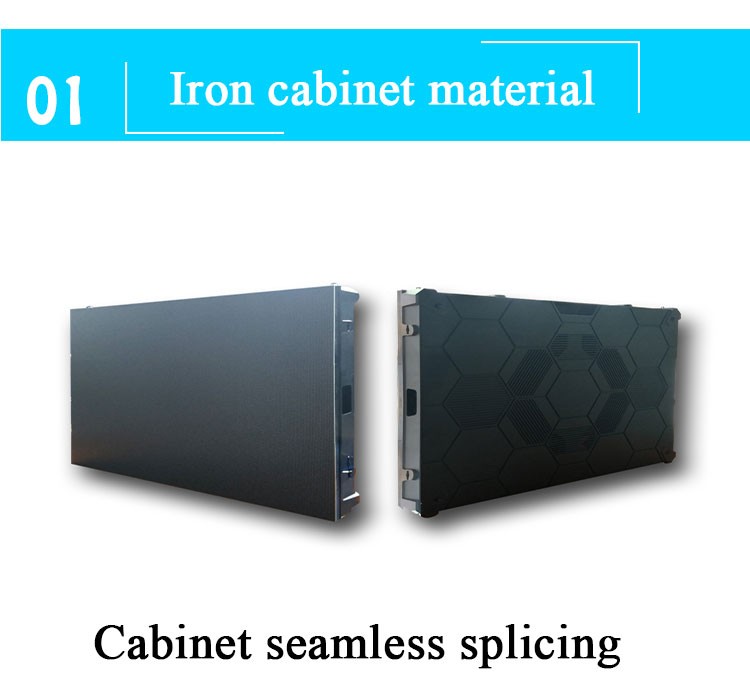 Brightness 800-1200cd/M2 P2.5 Indoor LED Display Screen , Church LED Video Wall Display
