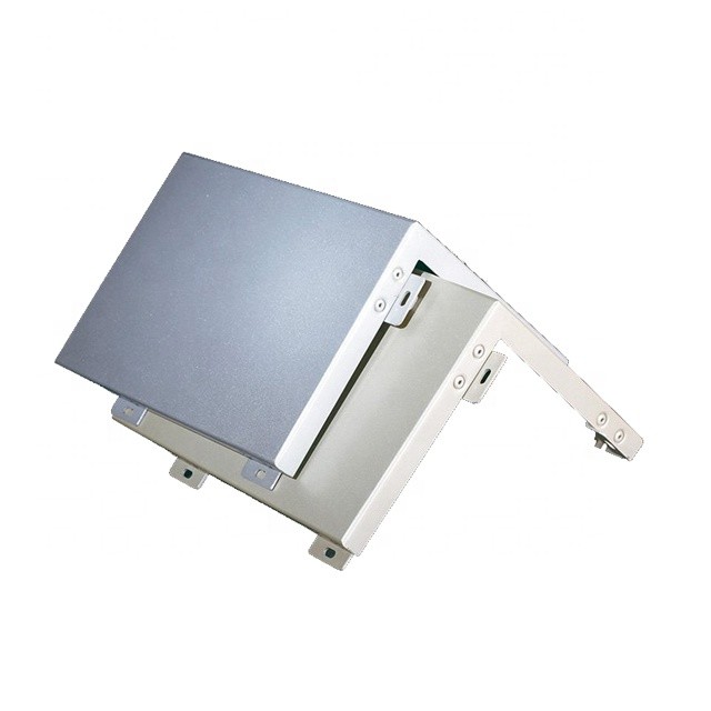 Stable External Insulated Facade System Metal Aluminum Facade Easy Operation