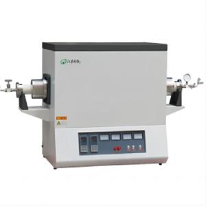 China Vacuum Tube Furnace 1700C Dual Temperature Zone For LED Phosphors wholesale