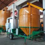 Mobile Green Grain Drying Machine 3.8m3 -18M3 Silo Volume