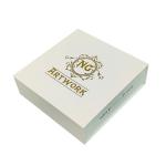 Jewelry Watch Carton Magnetic Packaging Box Rigid White Magnetic Gift Box
