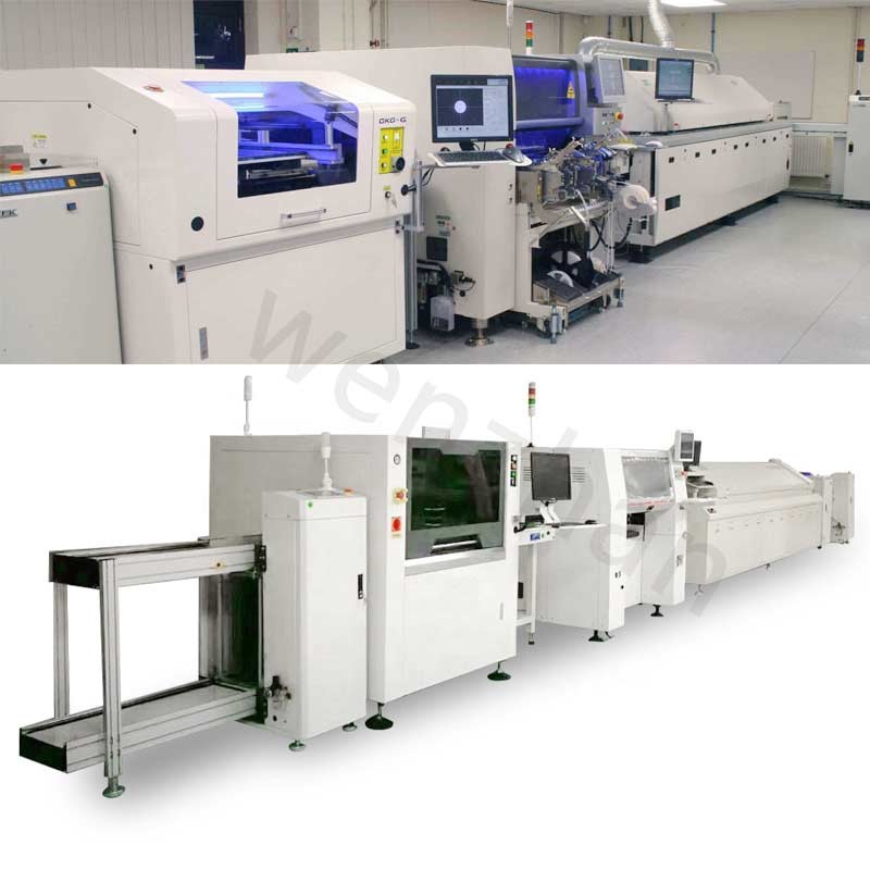 Fully Automatic SMT Production Line Customizable SMT PCB Assembly Machine