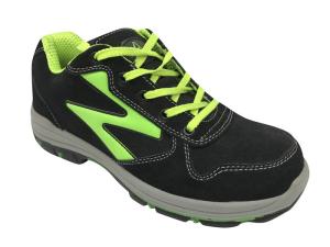China Steel Toe Cap Safety Boots / Industrial Safety Footwear Fluorescent Color Logo wholesale