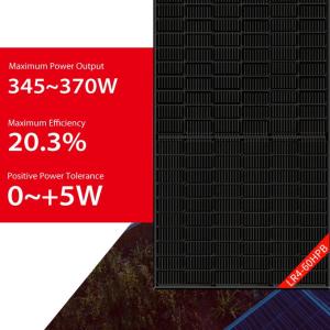 China 345W 355W Longi Solar Panel 365W 370W Solar Photovoltaic Panel Electricity Production wholesale