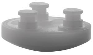 China CE ISO 13485 Artificial Knee Joint Patella Prosthesis 28*8 30*9 34*9 Medical Use wholesale