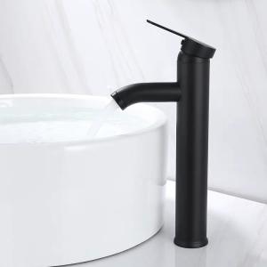 China SUS304 Stainless Steel Vessel Single Handle Basin Mixer Deck Mounted wholesale