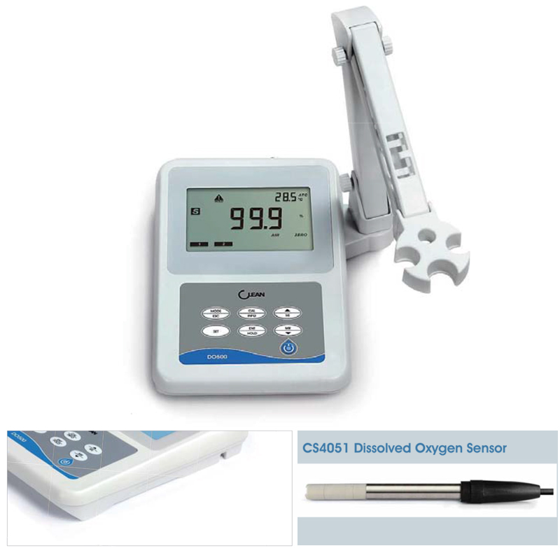 Professional Water Testing Dissolved Oxygen Meter DO Tester with IP67 Protection Grade