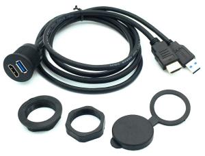 China Flush Mount HDMI USB Extension Cable Min 5M Ohms Insulation Resistance wholesale
