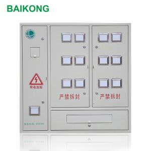 China 660V 12 Bit Electric Meter Box Cabinet Stainless Steel Electrical Distribution Cabinet wholesale