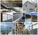 Stainless steel wire rope mesh net / slope protection network