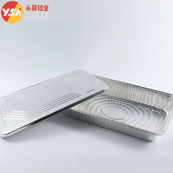 8389 Aluminum Container 210*140*38mm Serving Trays 800ml 1000 Pieces