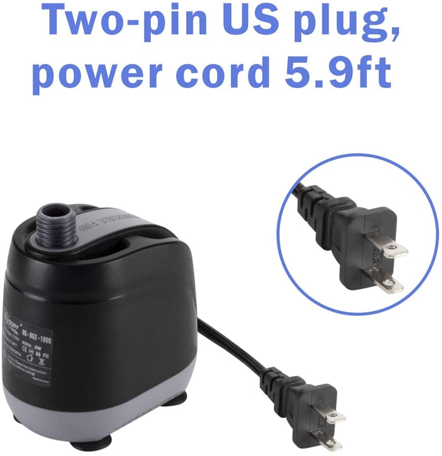 3 Nozzles 1180GPH Aquarium Water Pump