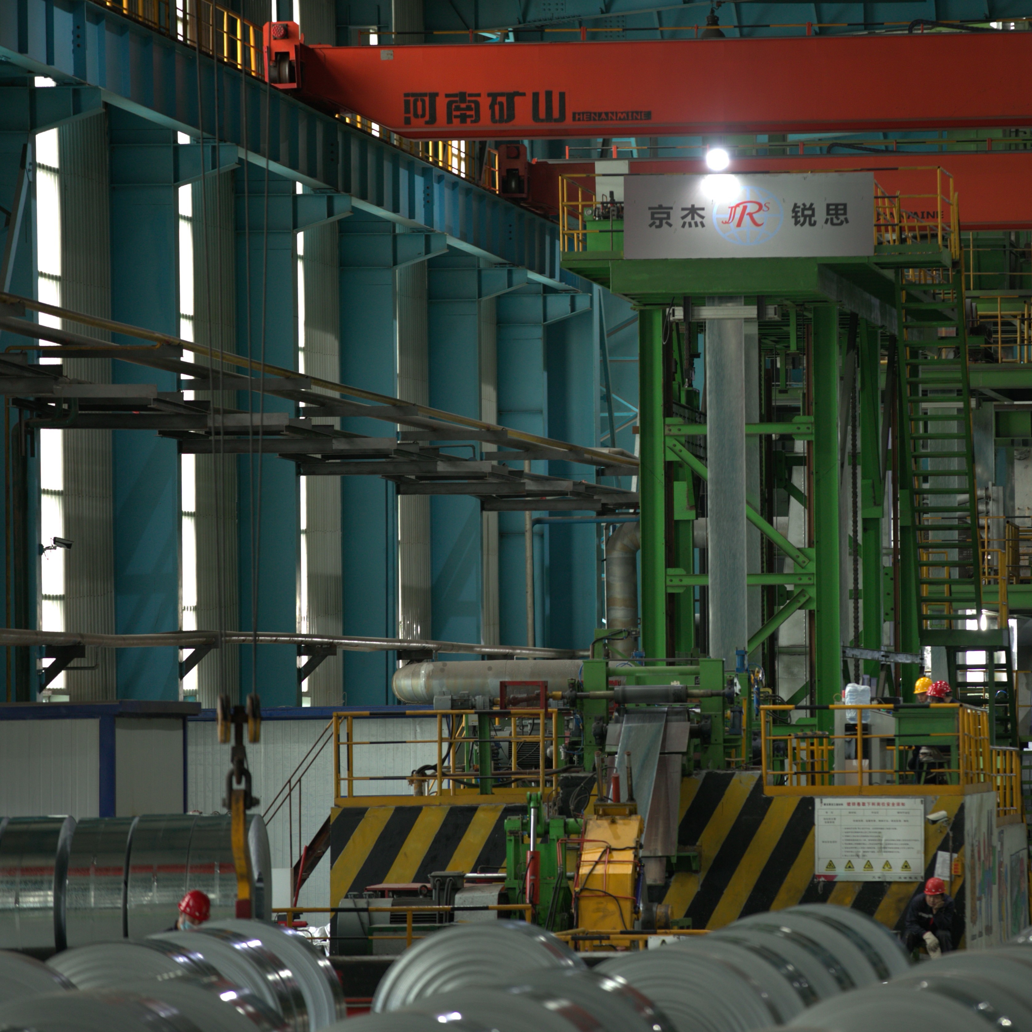 650mm-1250mm Cgl Continuous Galvanizing Line With Furnace And Electric Equipments