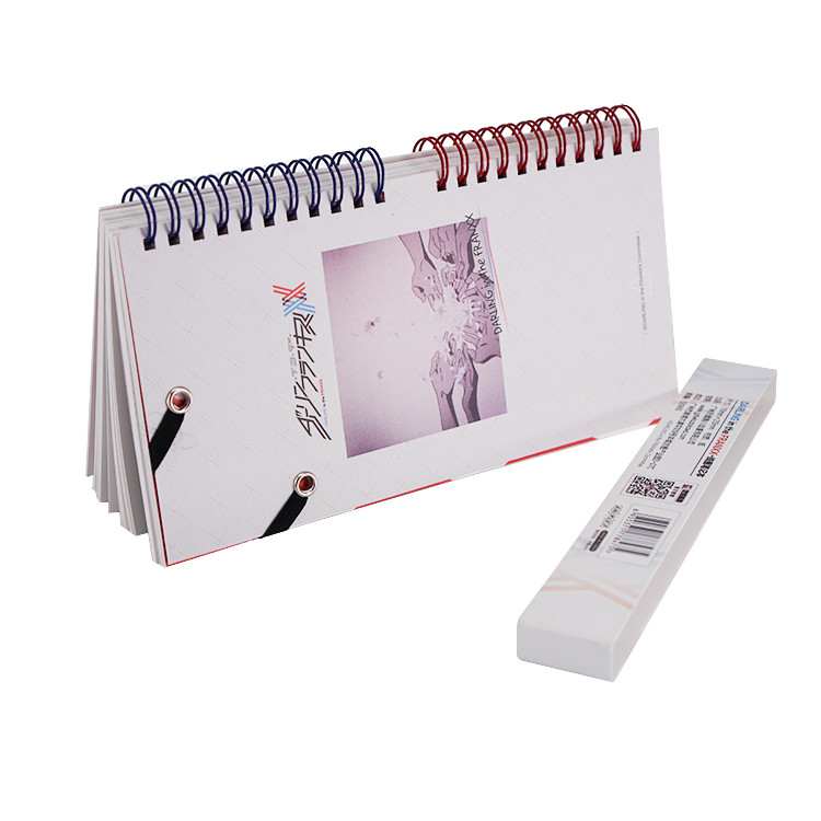 Wirebound Spiral Notebook Printing Belly Band Custom Hardcover Book Printing