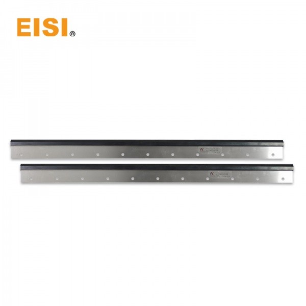 Rubber Steel 11 Holes Washup Blades 700X48X0.50mm High Rigidity