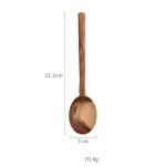 Japanese Style Kitchen Wooden Utensils Creative Combined Teak Wood Cooking