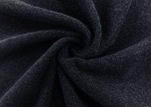 China 280GSM Brushed Knit Fabric 100% Nylon Knitting for Toys Accessories Black wholesale