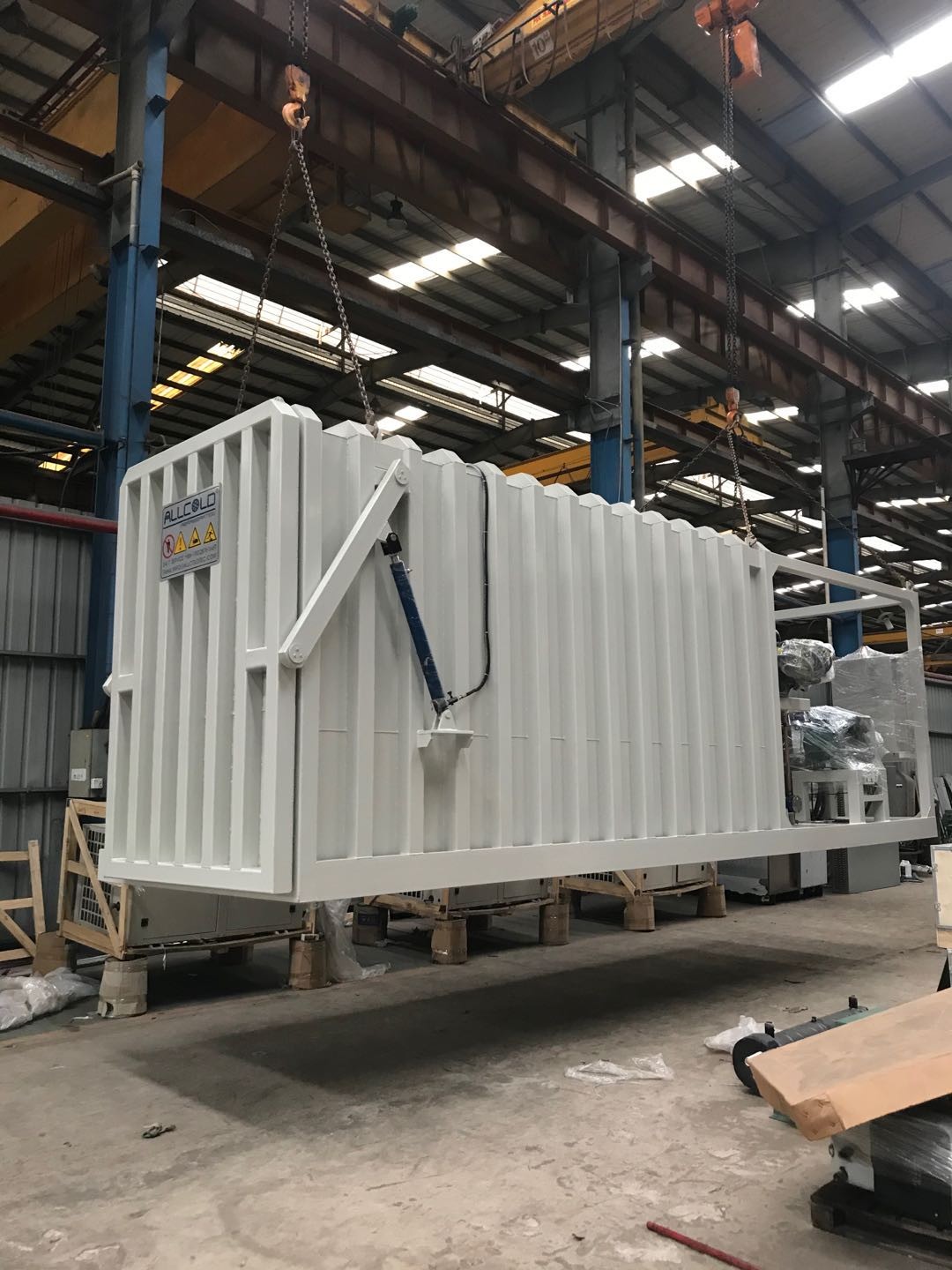 2 Pallets R404A 39KW Vacuum Cooling Machine Compressor