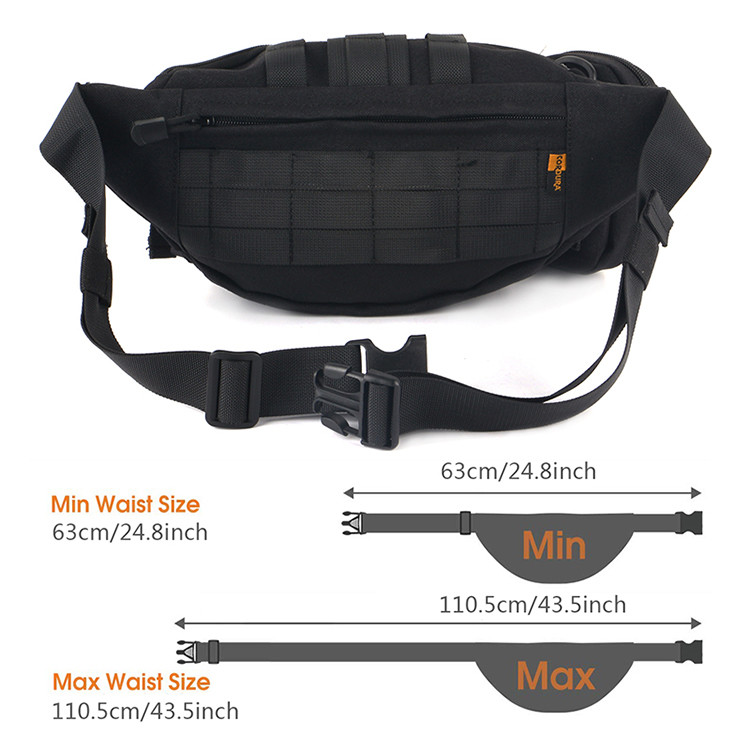 Outdoor Tactical Combination Pocket Waterproof Military Fanny Packs 40 Cm X 19 Cm X 13 Cm