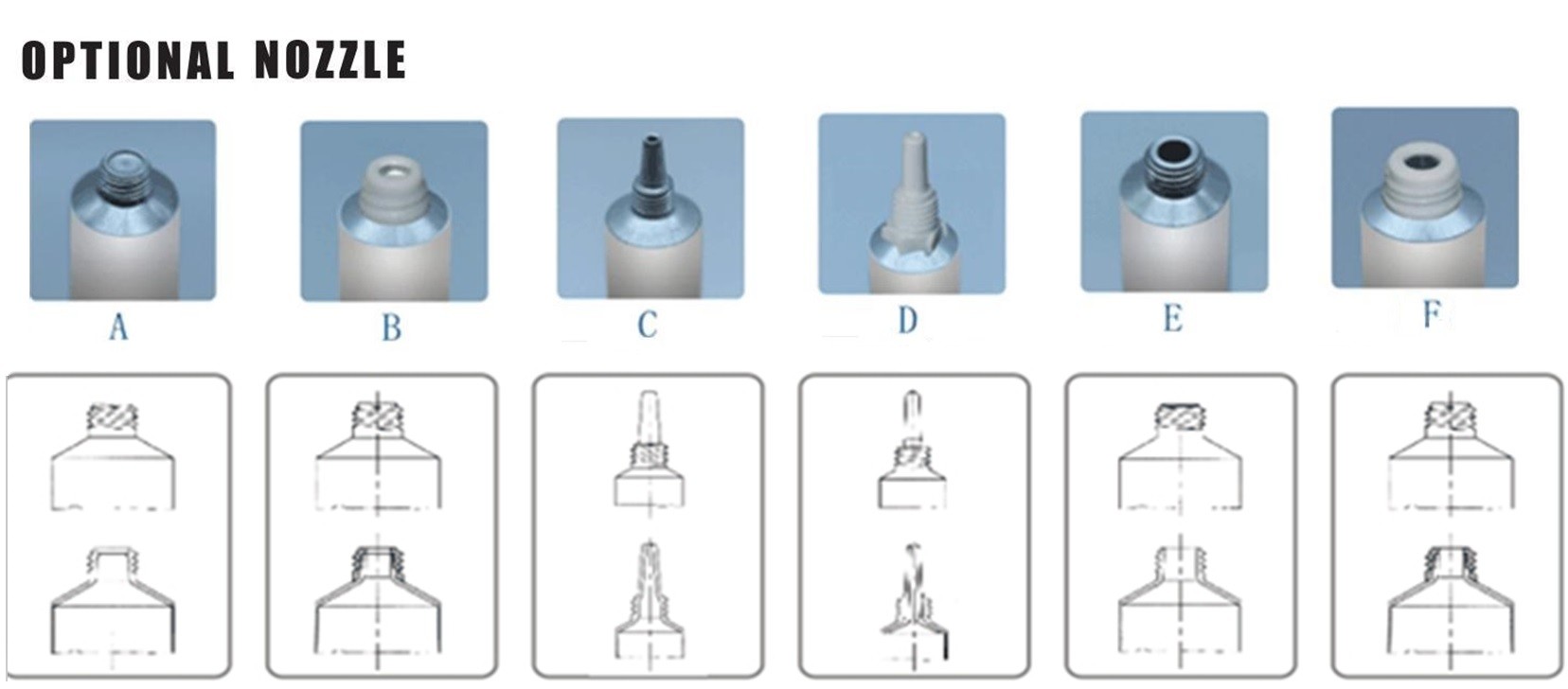 Custom Aluminium Cosmetic Tubes , Aluminum Ointment Tubes100g 5ml - 400ml