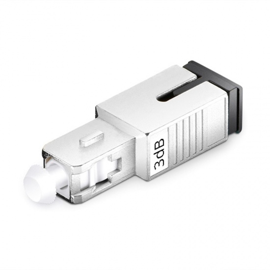 Male-Female SC Attenuator Variable Fiber Optical SC APC Attenuator for at Exact Cables