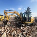 Used Caterpillar 305.5E2 Hydraulic Excavator 0.22m³ Bucket Capacity 34kw Rated