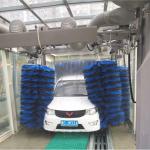 Powerful Brush Style Tunnel Car Wash Machine With Nine Brushes