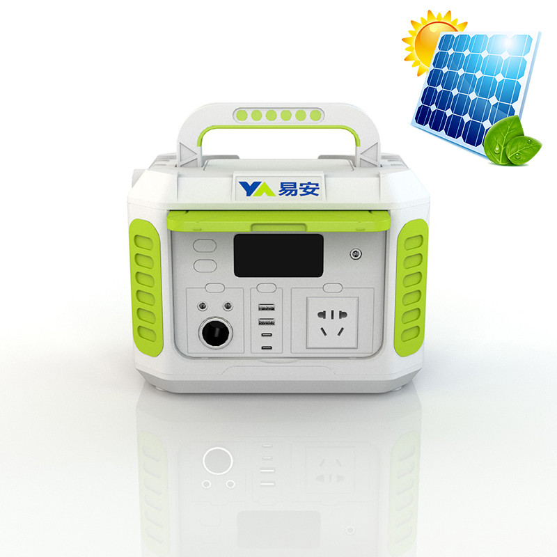 500w 300w 200w 100w output 500wh 110v 220v AC pure sine wave portable power bank station camping e pack up power station