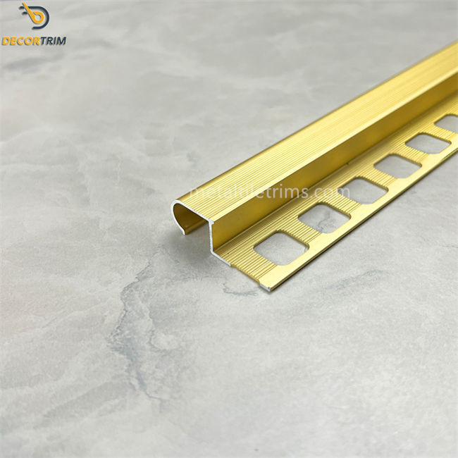 Tile Trim Types Stair Nosing Tile Trim Aluminum Material 6063 T5