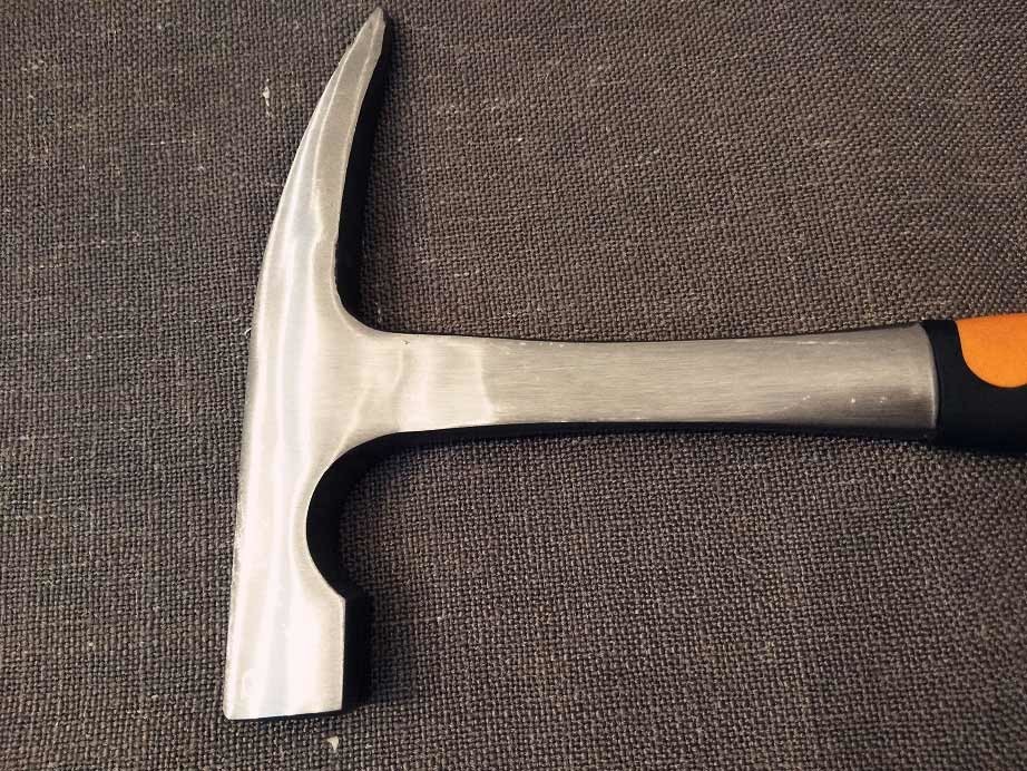600g Mason's hammer/Geological hamme (XL-0166) polishing surface and good price hand garden construction tools