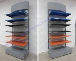 Cosmetics Floor Stand Cosmetic Shop Display Slatwall
