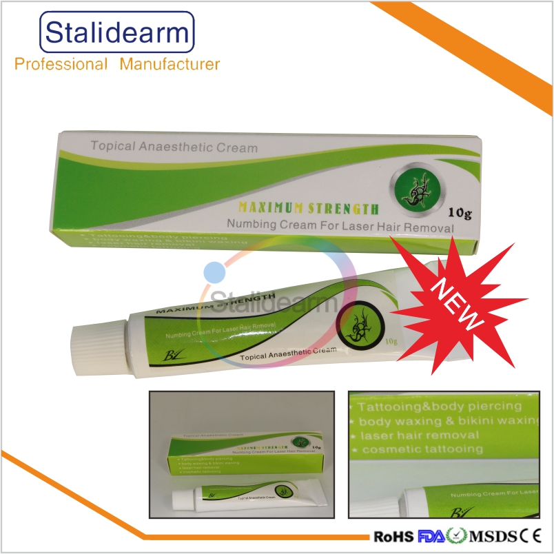 Hot Selling 10g Numbing Cream for Laser Hair Removal