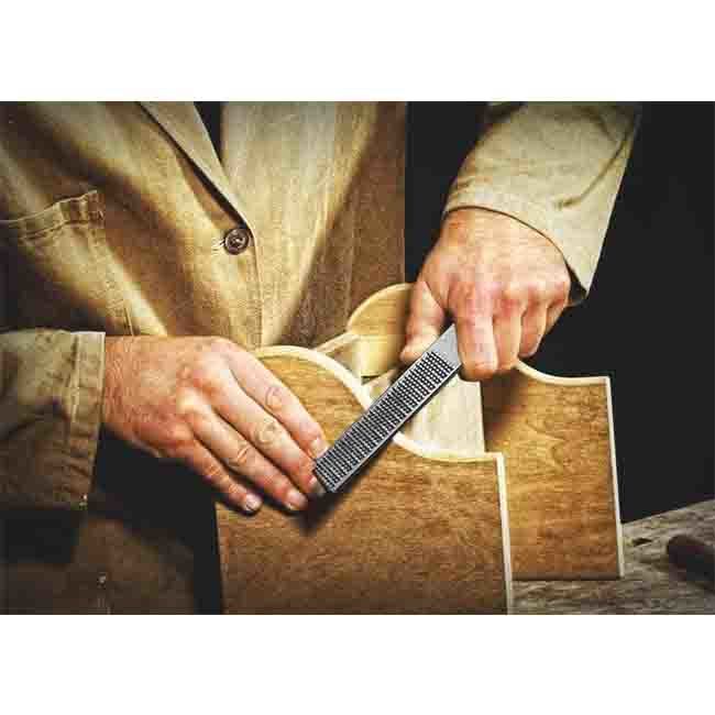 Way Wood Rasp File, Premium Grade High Carbon Hand File and Round Rasp, Half Round Flat &amp; Needle Files. Best Wood Rasp Set