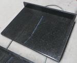 Black Galaxy Kitchen Granite Slab Countertops Cost Gold Copper Colored Specks