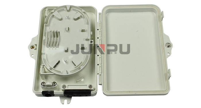 4 Port Outdoor Fiber Optic Distribution Box, PC+ABS Material