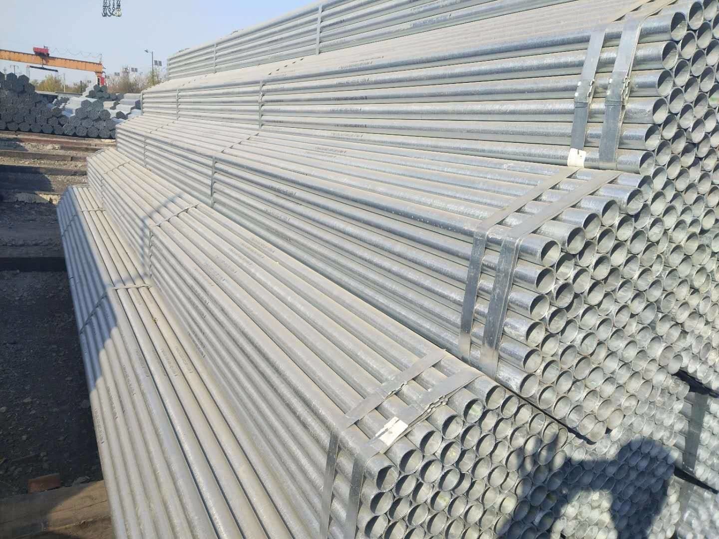 Scaffolding Welding Galvanized Steel Pipe Rust Resistant Hollow Structural