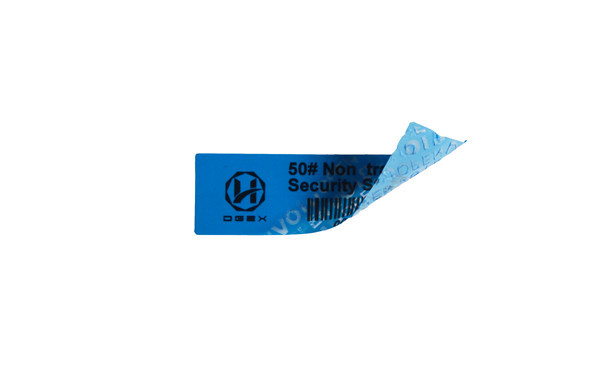 Digital Number Security Void Tape 1000pcs Per Roll For Product Boxes