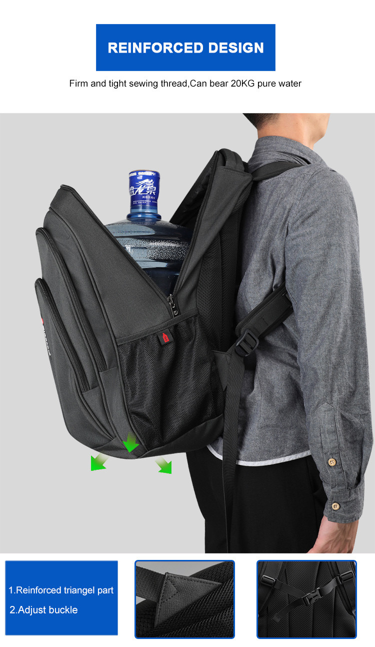15.6 Inch Usb Durable Travel Laptop Backpack Shockproof