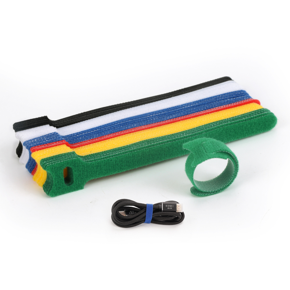 1.2cm*15cm Nylon Reusable Cable Ties Releasable Eco Friendly