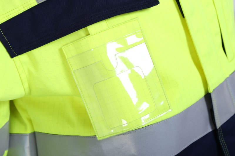 EN20471 Hi Vis Work Jackets , 290gsm Fluorescent Work Jackets