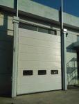 Steel Sandwich Construction Industrial Sectional Doors Roller Exterior 24db
