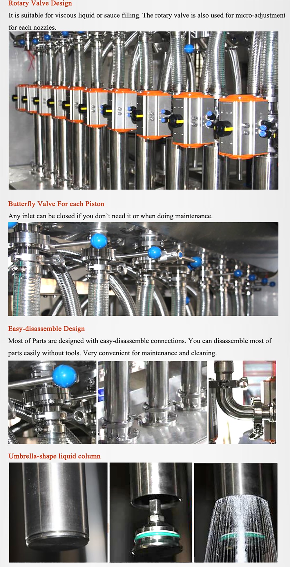 Glass Jar Liquid Piston Filling Machine Industrial Vial Filling Equipment